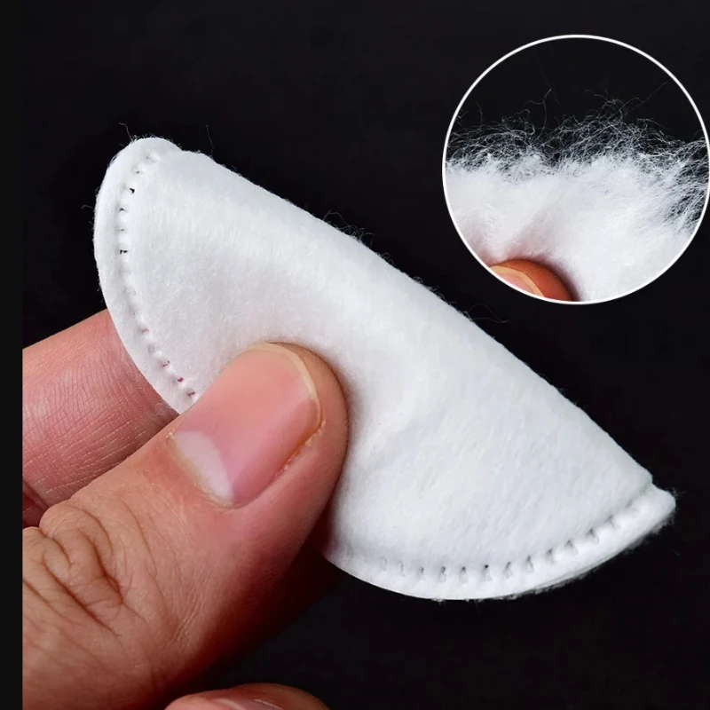 Round Cotton Makeup Pads, 3-LayerThick, 200/300/500PCS  Pieces Disposable Cosmetic Wipes Nail Art Cleaning Round Pads