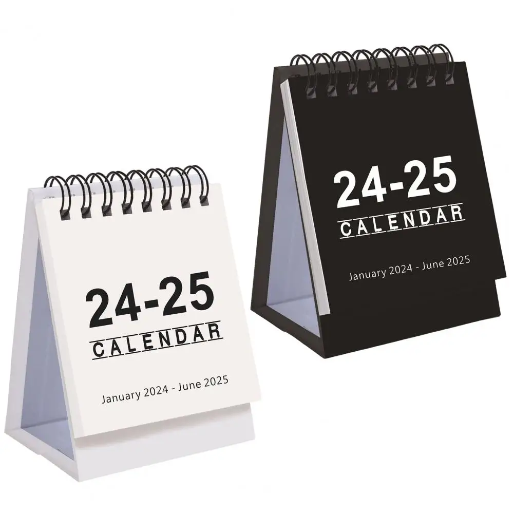 small-desk-calendar-18-month-jan-2024-to-june-2025-twin-wire-binding-home-office-school-portable-desktop-calendar