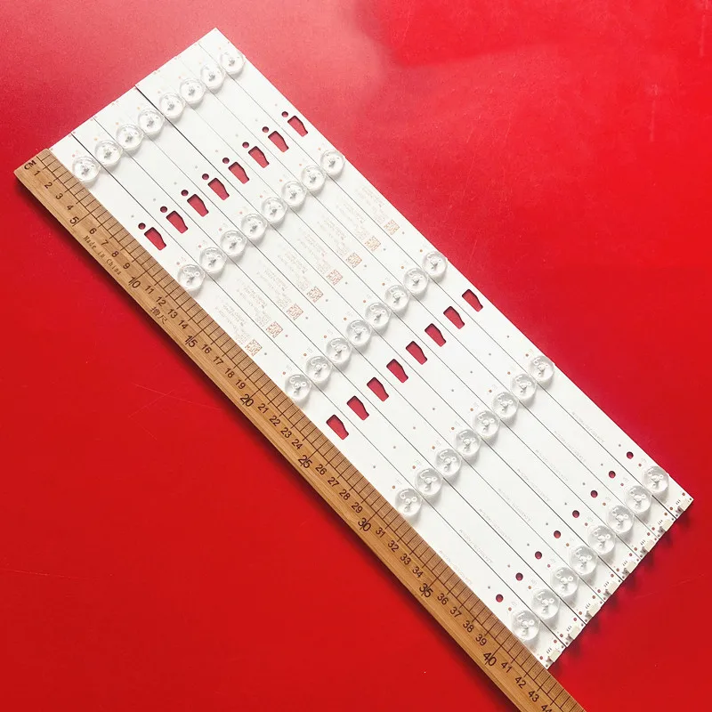 

LED Backlight strip for 43e300c Sp-led43s Le43m109 JL.D43051235-140CS-M 035-430-3528-B 43E10 43L1550C 43L3500C 43L35CMC