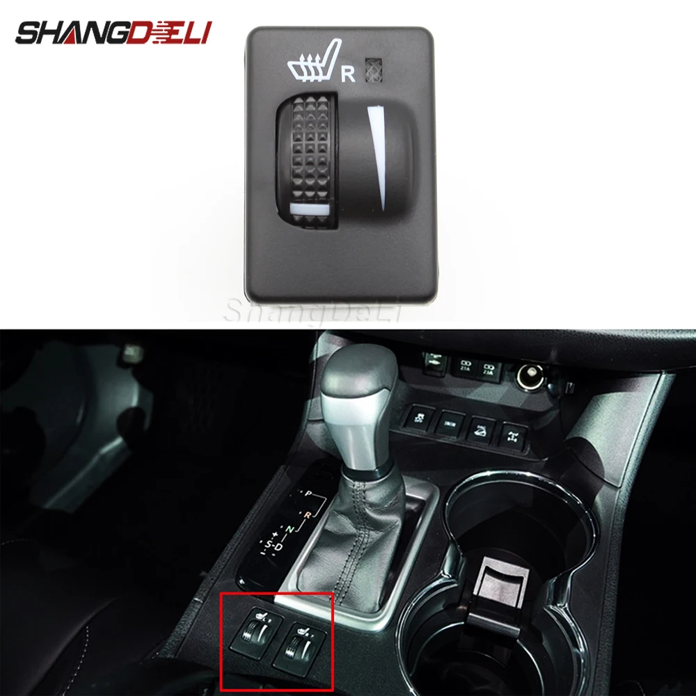 Car Seat Heated Control Switch Button For Toyota Camry V50 Reiz