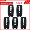 1/2/3/5PCS KING GATES Remote Control 433.92MHz Rolling Code Compatible STYLO STYLO2K STYLO4K Garage Gate Controller Transmitter 1