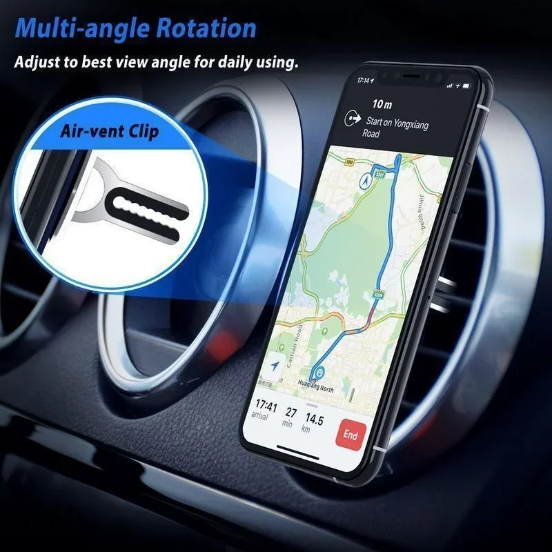 Universal 360° Rotating Phone Ring Holder and Car Mount