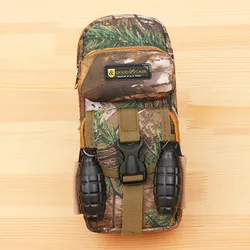 Creative Camouflage Canvas Pencil Case (Jungle camouflage A)