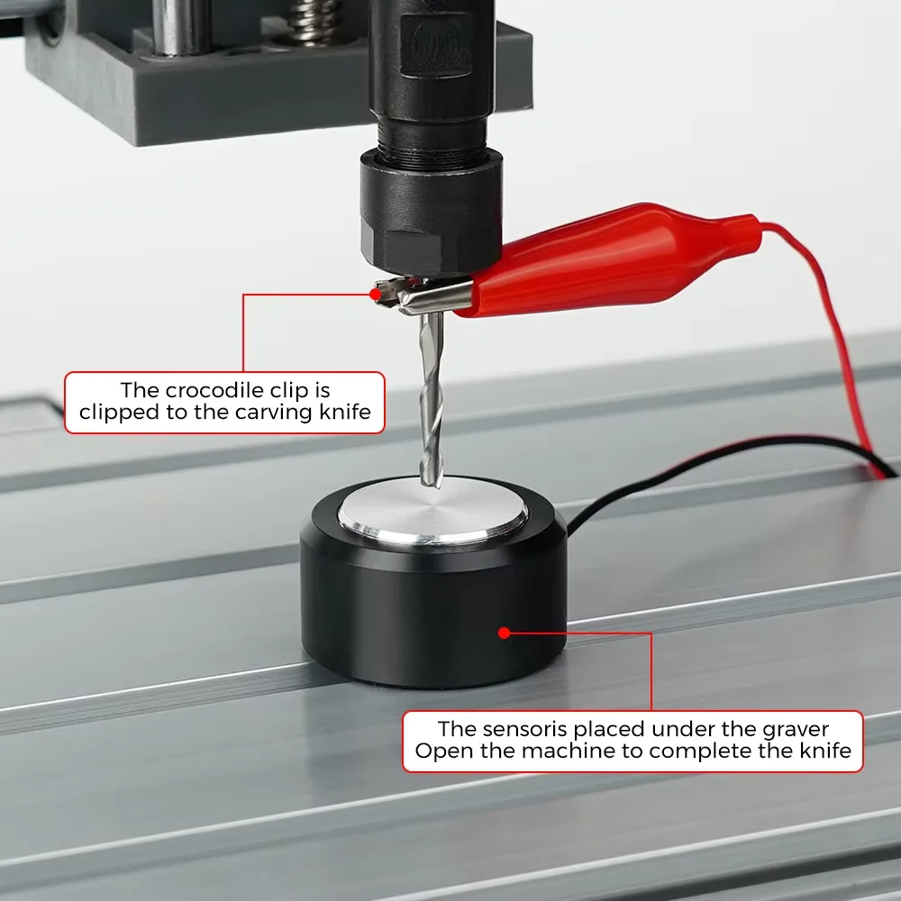 CNC Probe Grbl CNC Z-Axis Tool Setting Probe - Router Mill Plate Probe ...