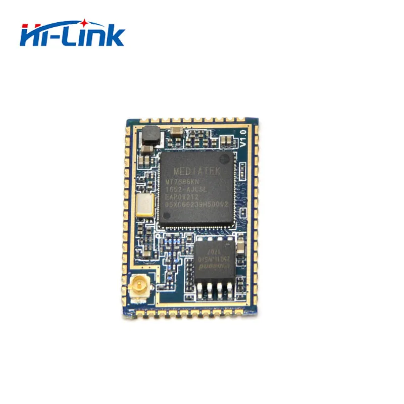 HLK-RM08S 울트라 스몰 사이즈 지능형 버스 네트워크 와이파이 무선 모듈 키트, 개발 보드 포함, MT7688KN, MT7628KN, 150Mbps