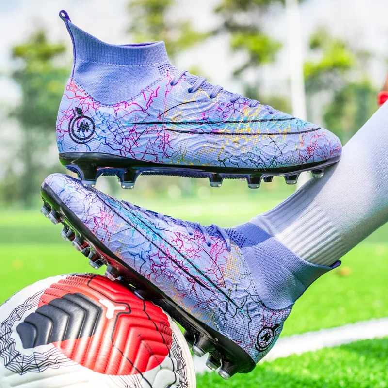 

Quality Mbappé Soccer Shoes Durable Comfortable Football Boots Lightweight Outdoor Soccer Cleats Wholesale Sneakers 33-46 Sizes