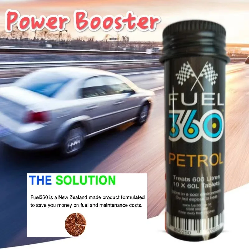 Octane Booster Fuel360 Treatment Improve MPG Increase Power Clean Carbon Deposit For Gasoline /Petrol