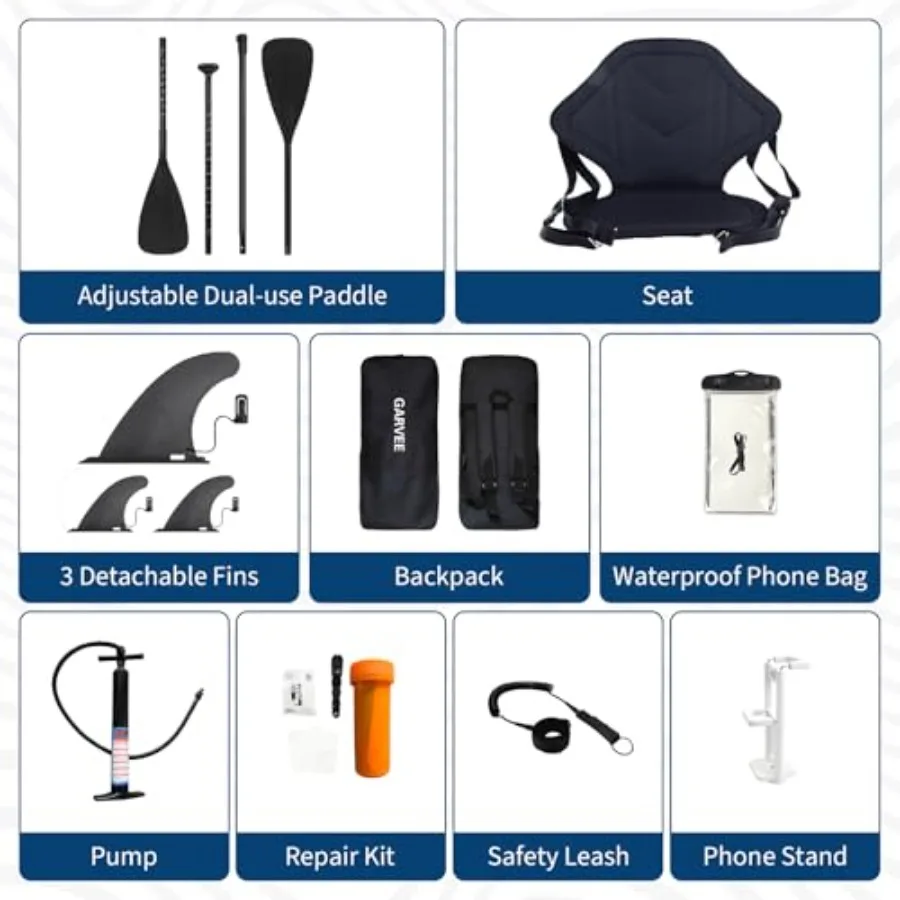 Inflatable Stand Up Paddle Board with Premium Accessories 3