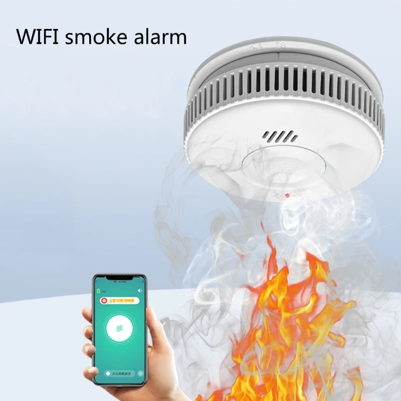 WiFi сигнализация дыма WiFi детекторы