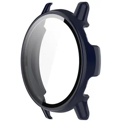 Dual - Function Protective Watch Case with Tempered Glass Cover - Vivoactive 5 (Ink Blue)