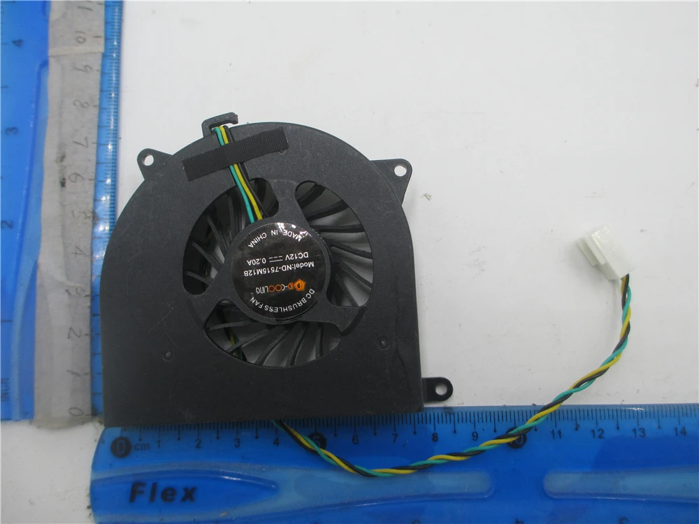 Ventilador de Refrigeração Compatível com Wsa06015f12h Yt7015hs Yd7015hs Dfh7515s 5v 12v 2pin 3pin 4pin 75x70x15 mm - Imagem 3
