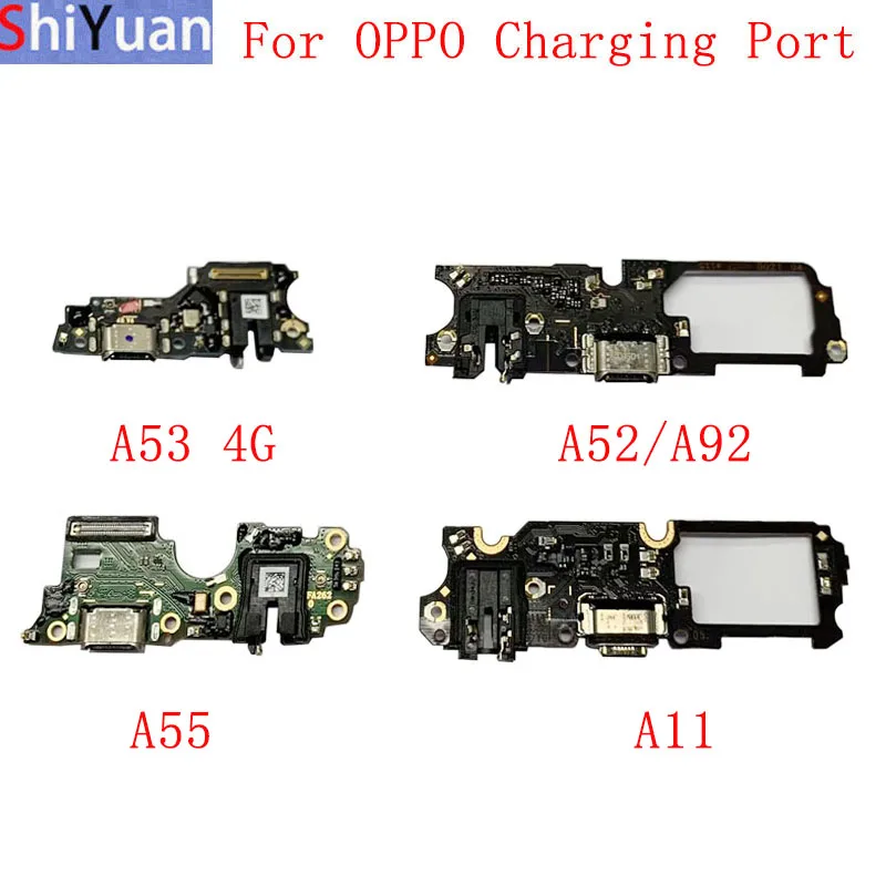 

USB-разъем для зарядки, гибкий кабель для OPPO A53 A52 A92 A55 A11