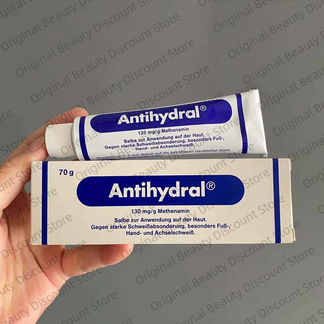 

Antihydral Non-Irritating Cream-Paste ZeroSweat Antiperspirant, Great for Hyperhidrosis, Excessive Sweating