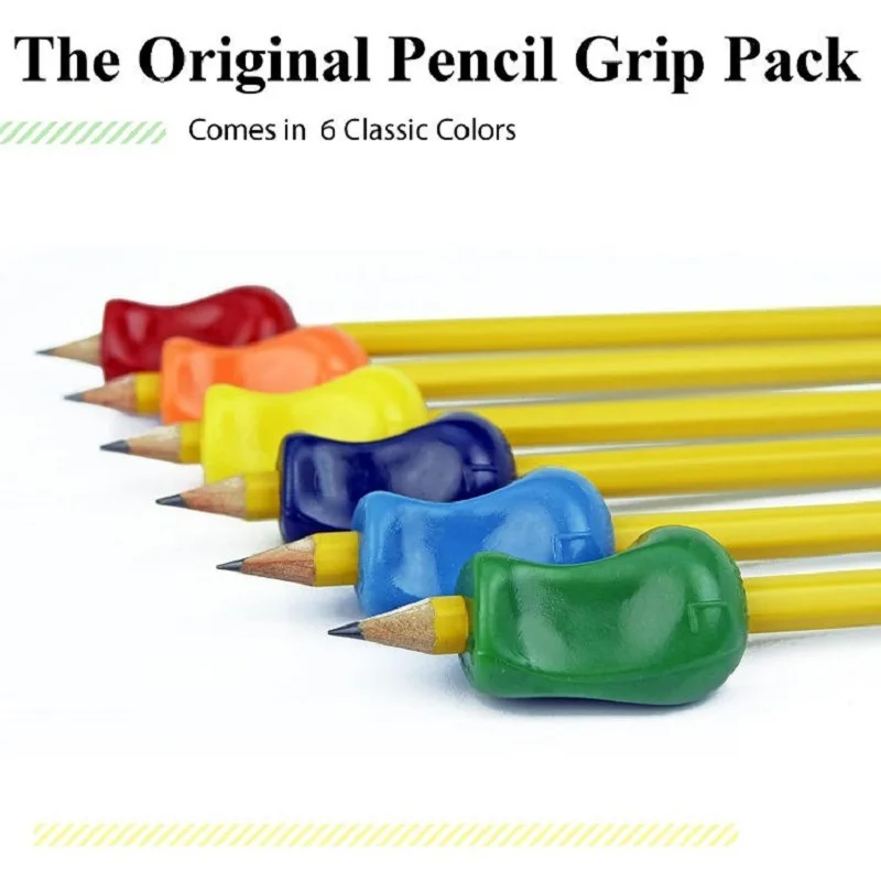 5-10pcs Pencils Gripers for Kids Handwriting Posture Correction Training Writing for Aids Toddler Preschoolers Students Children 2