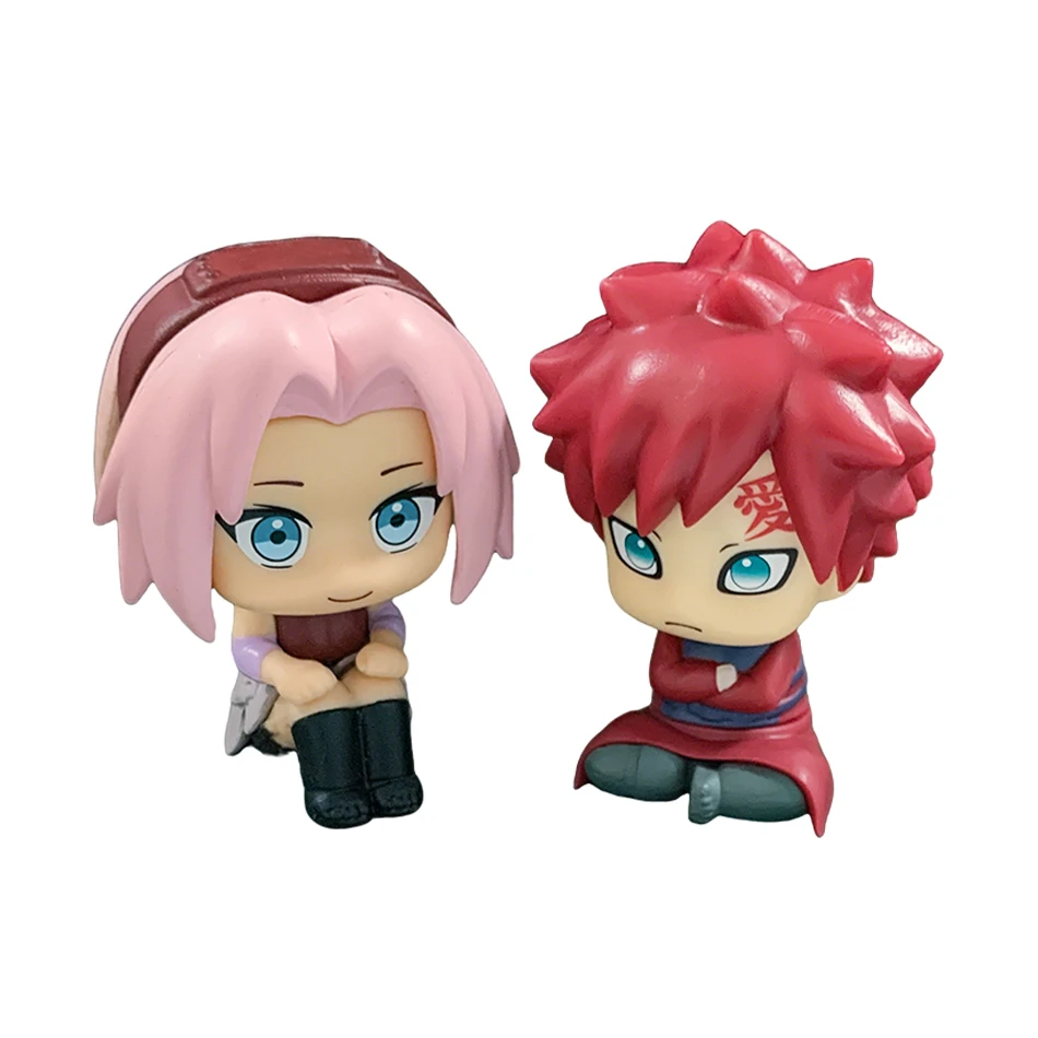 Set of 6 Naruto Anime Character Figurines - Collectible Q Version Figures – Perfect Birthday Gift