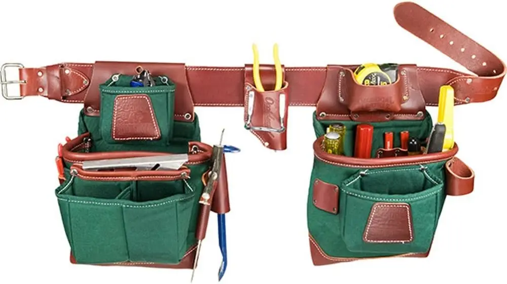 Occidental Leather 8585 SM Heritage FatLip Tool Bag Set,Small 5