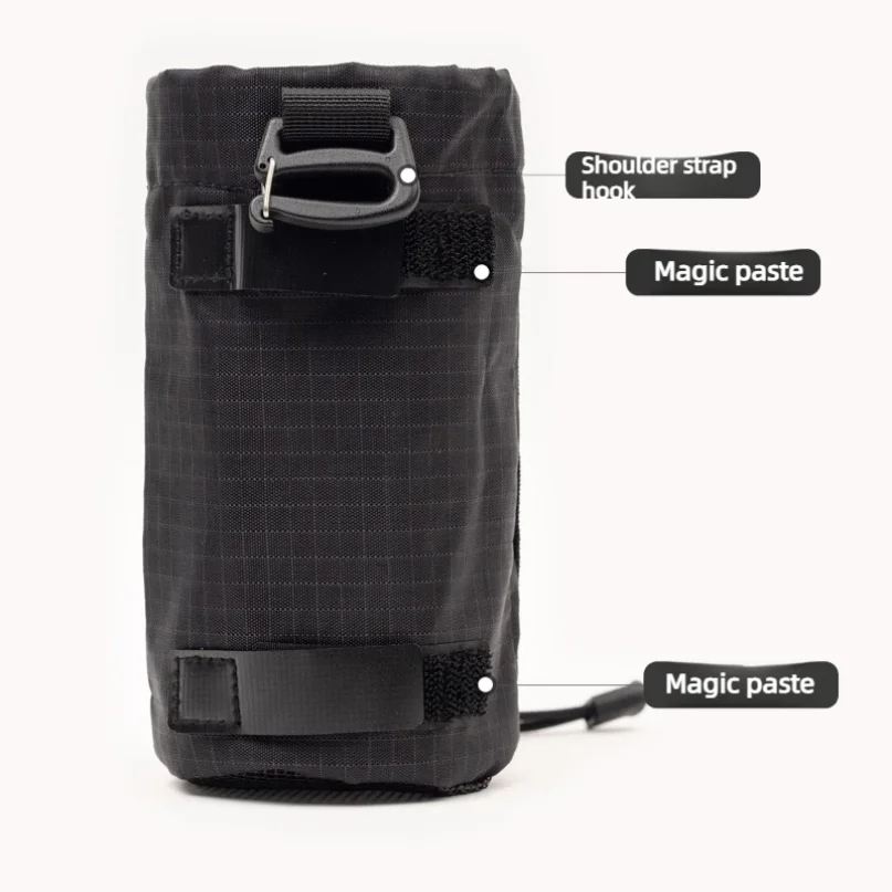 Outdoor Sports Backpack Shoulder Strap Hanging Bag Mobile Phone Water Bottle Storage Bag Camping Hiking Accessories Storage Bag