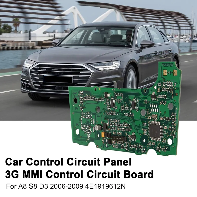 

Панель управления автомобилем 3G, плата управления MMI для левого вождения подходит для A8 S8 D3 2006-2009 4E1919612N