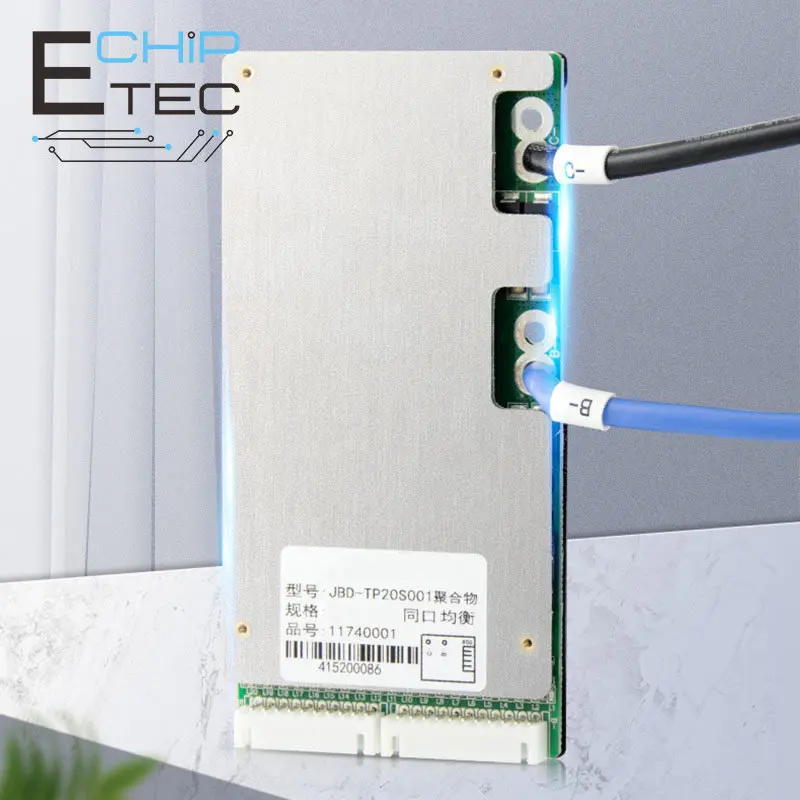 

Free shipping 20S 30A 40A 50A Ternary Lithium Battery Protection Board Module with Balanced BMS
