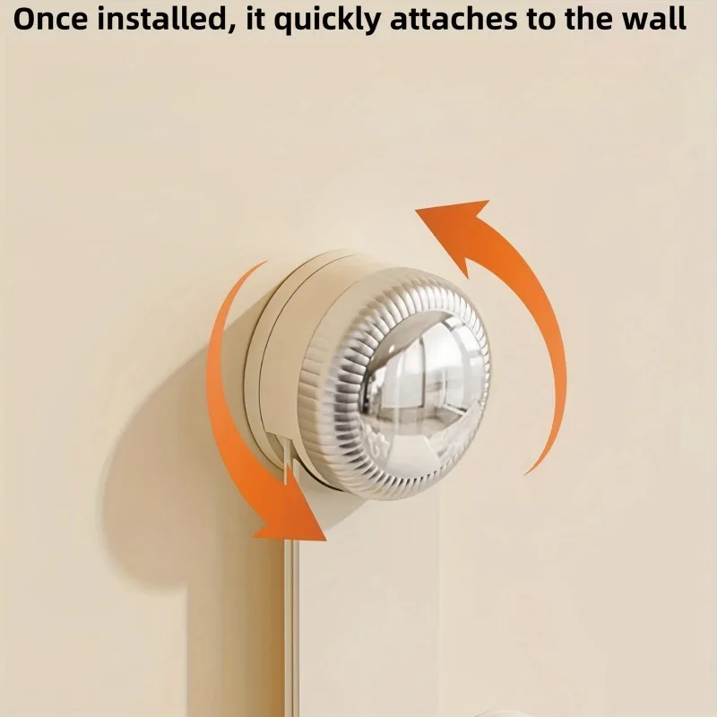 Kitchen Rotating Suction Cup Pot Lid Rack Chopping Board Hanger Cutting Board Hooks Punching-free Wall Mounted Shelves