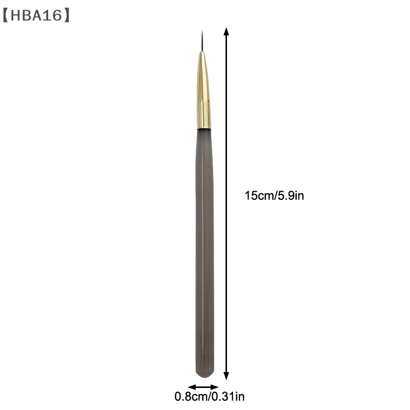 〔HBA16〕Nail Art Pen Nail Construction Uv Gel Extension Painting Detail Brush Nail Tools DIY Nail Art Enthusiasts 6