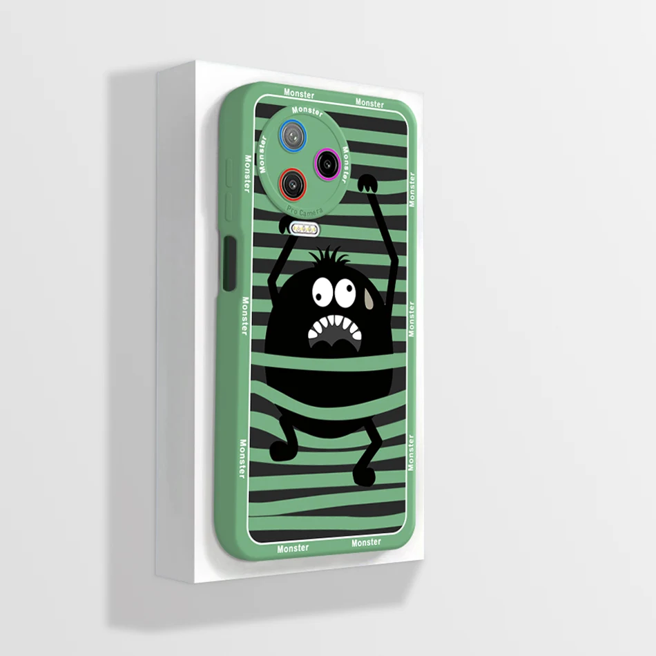 Cute Astronaut Square Phone Case - Shockproof Soft Back Cover