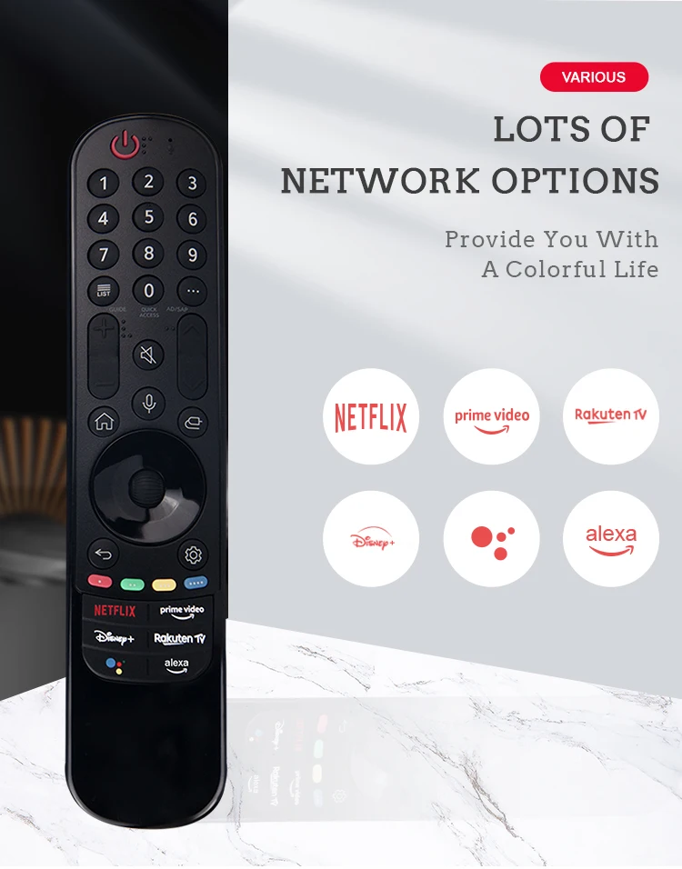 MR22GA Original Magic Voice Remote For LG TV LED 4K UHD Smart webOS