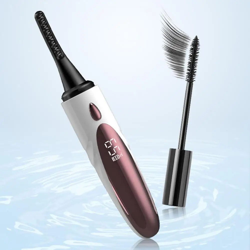 

Щипцы для завивки ресниц, регулируемая температура, быстрый нагрев, гребень для зубов, USB Перезаряжаемый Электрический бигуди для ресниц