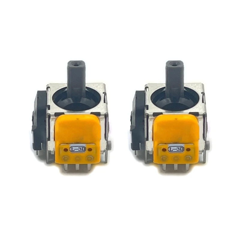 2Pcs Hall Effect Joystick Module Controllers Repair Accessories For PS4 040 050 055 3D Analog Sensor Potentiometer Replacement joystick replacement,silicone analog stick caps,game joystick,joystick module,gaming controller,analog joystick caps