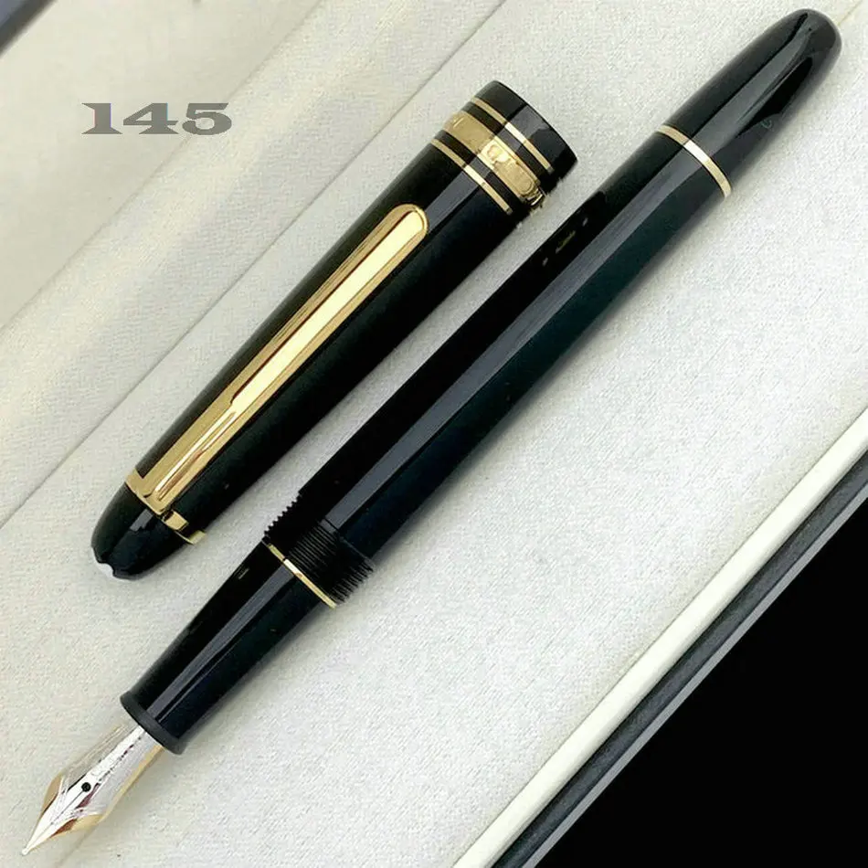 Alta Qualità163 Luxury Ultra Special Edition Black Monte Mb Roller A Sfera Blance Intarsiato Numero 149 Visualizza Penne Gel Per Finestre