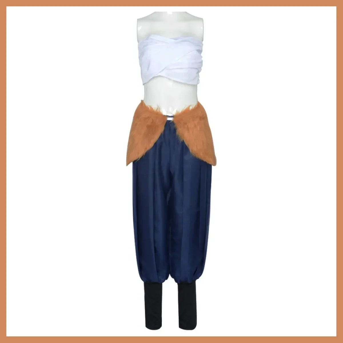 Demon Slayer: Kimetsu no Yaiba: Inosuke Hashibira | Blue Cosplay Costume Set 30 Demon Slayer: Kimetsu no Yaiba-Inspired Inosuke Hashibira Cosplay Costume for Women (Unofficial)