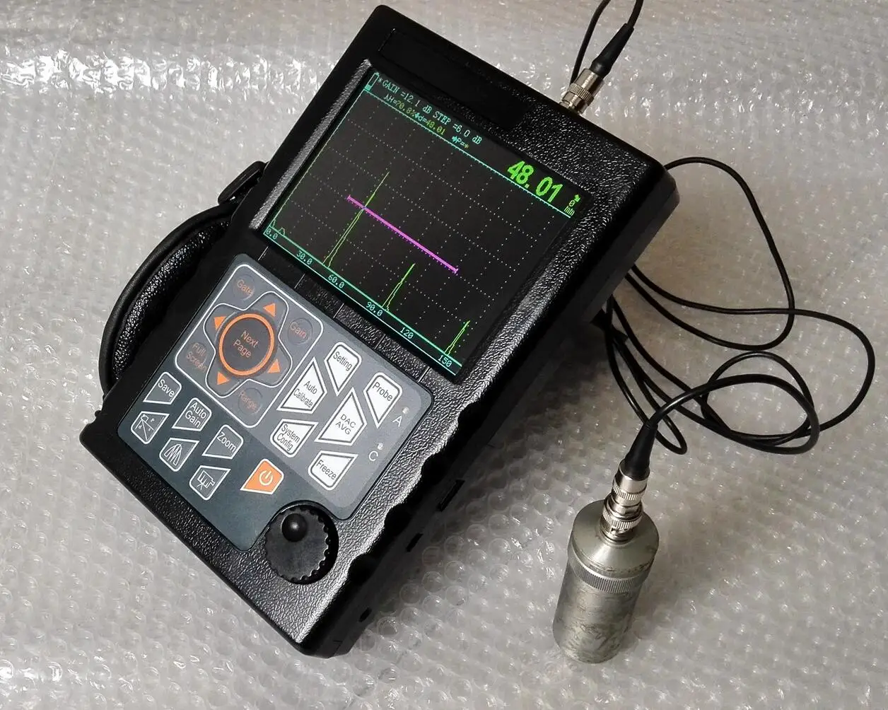 Portable NDT Digital Ultrasonic Flaw Detector YFD300 High-speed capture Automate