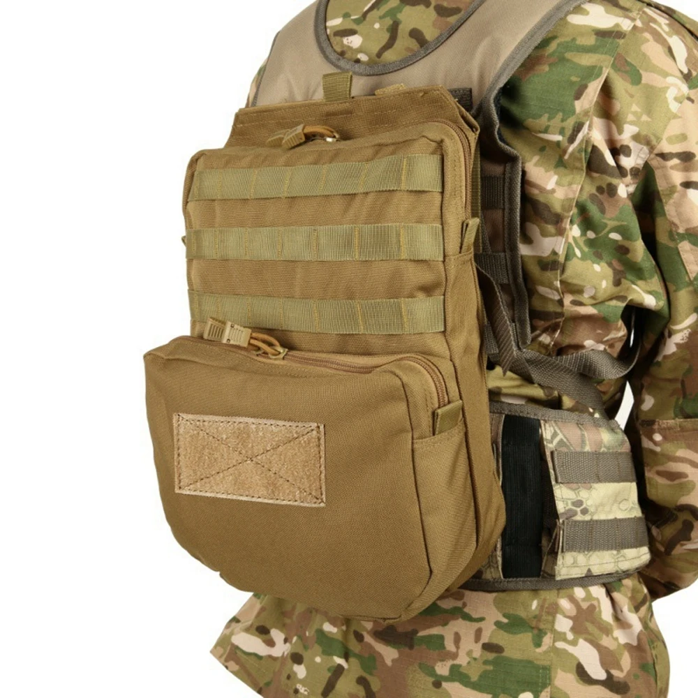 Description Picture 3 of itemTactical Hydration Pack Molle Vest Hydration Backpack Pouch Outdoor Sports Hiking Cycling Camping Climbing Water Bag Men