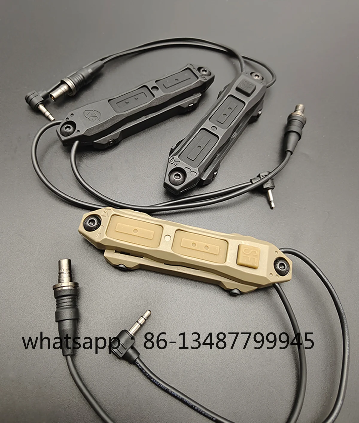 On Dual Control Rat Tail 2.5/3/SF Wire Control Switch M300/600 Flashlight DBAL PEQ Switch