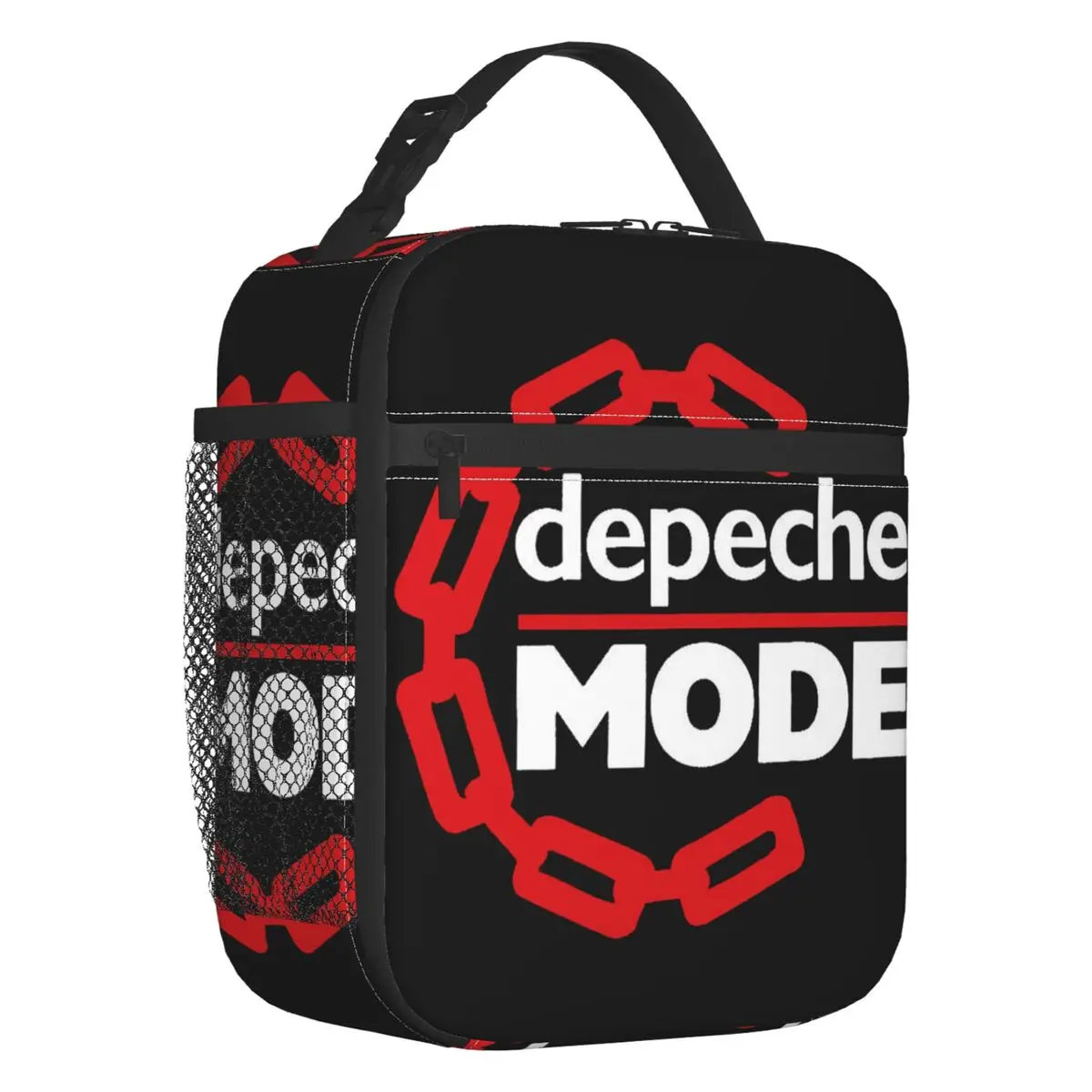 

Custom Depeche Cool Mode Electronic Rock Lunch Bag Men Women Cooler Thermal Insulated Lunch Boxes for Kids School Children