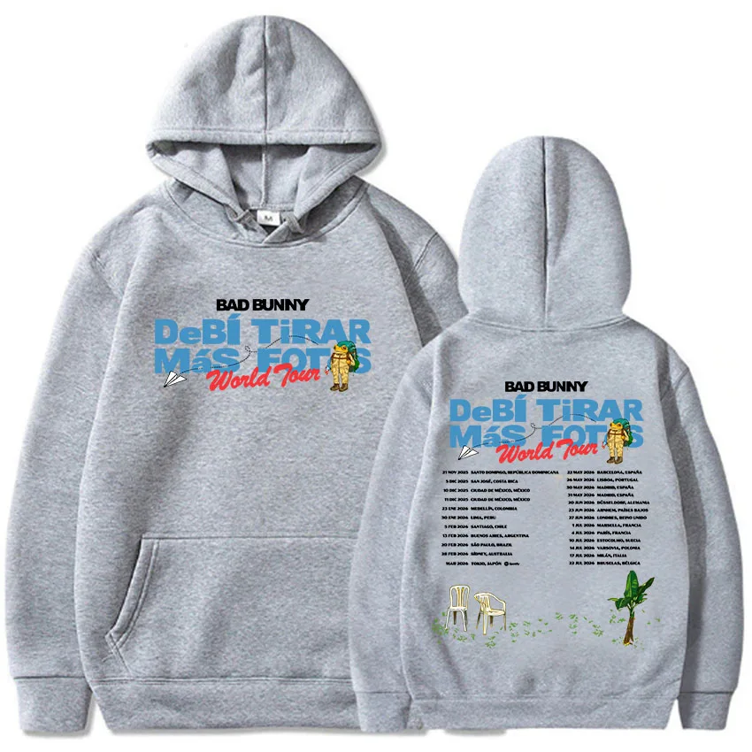 Sweat à Capuche Imprimé 'Bad Rapper Bunny' - Homme/Femme, Tailles XXS à 4XL, Style Vintage - 13