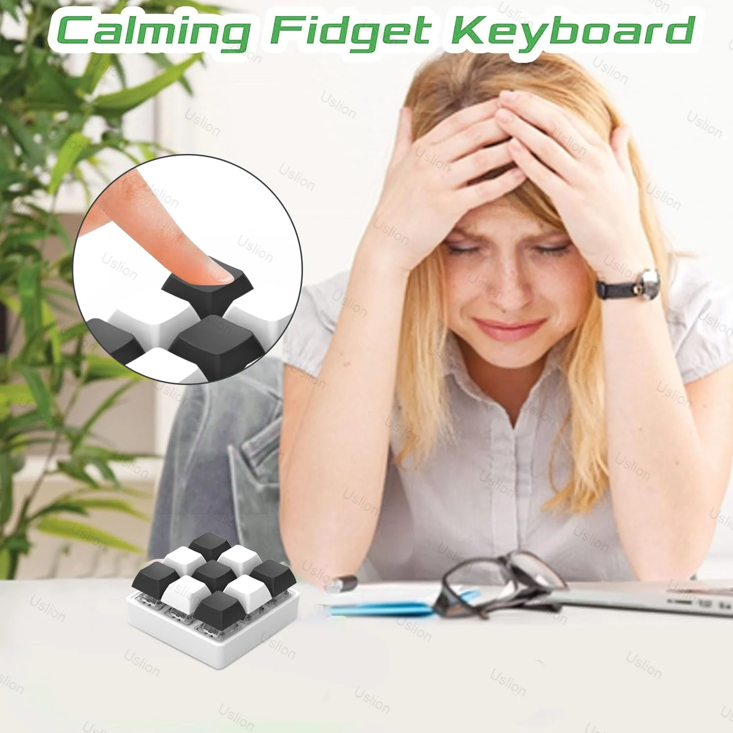 9 Keys Keyboard Key Toy Image 3