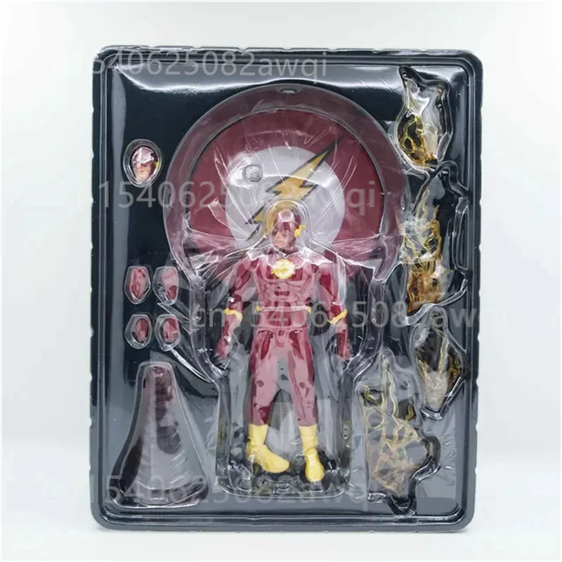 Mezco ONE:12 The Flash Shazam Wolverine Captain America Superheld 6-Zoll-Flash Zoom Reverse Flash Boxed Set Actionfigur Spielzeug – Detail 14