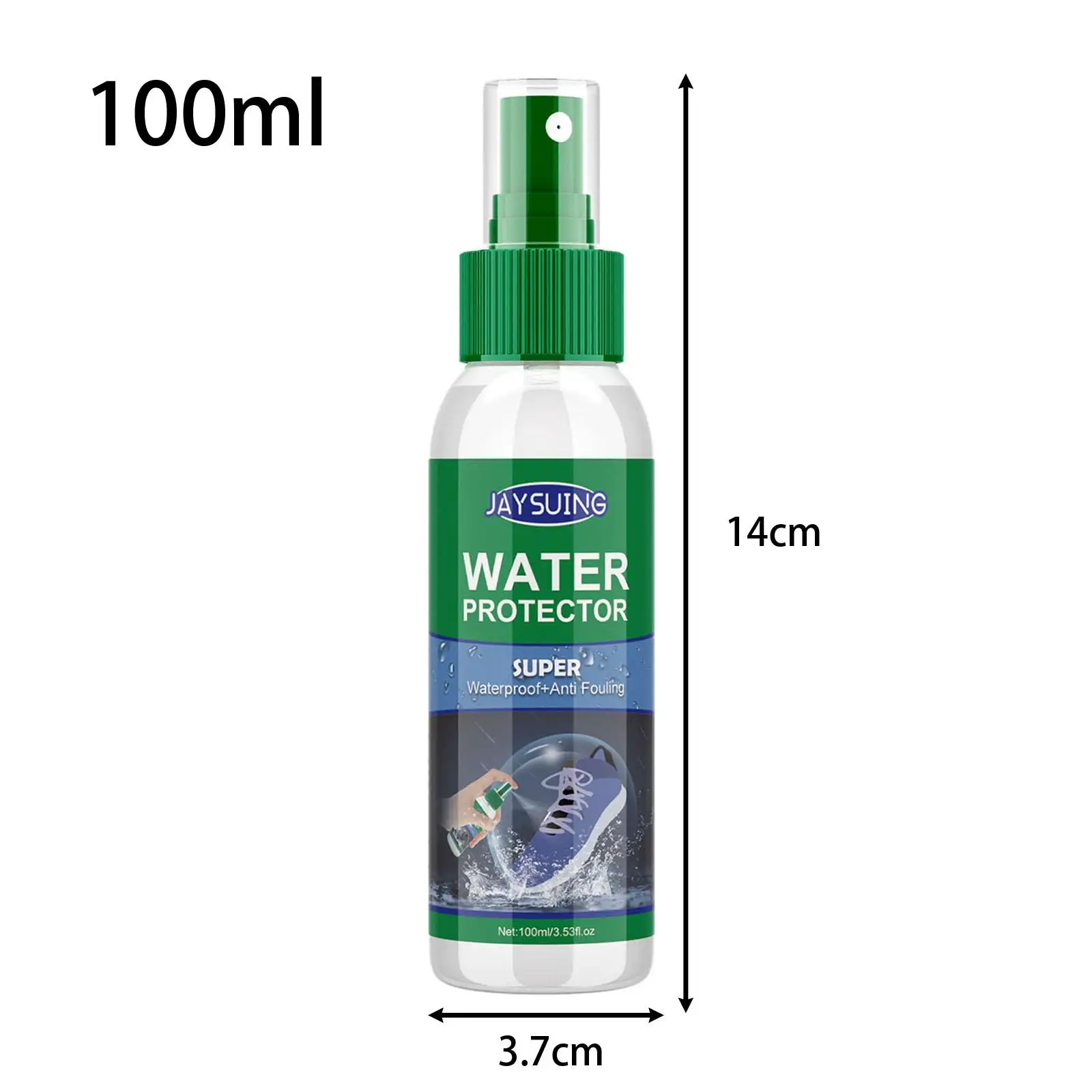 Shoe Protector Spray Hydrophobic Coating Waterproofing Spray Easy to Use Waterproof for Suede Leather Sneaker Fabric Canvas