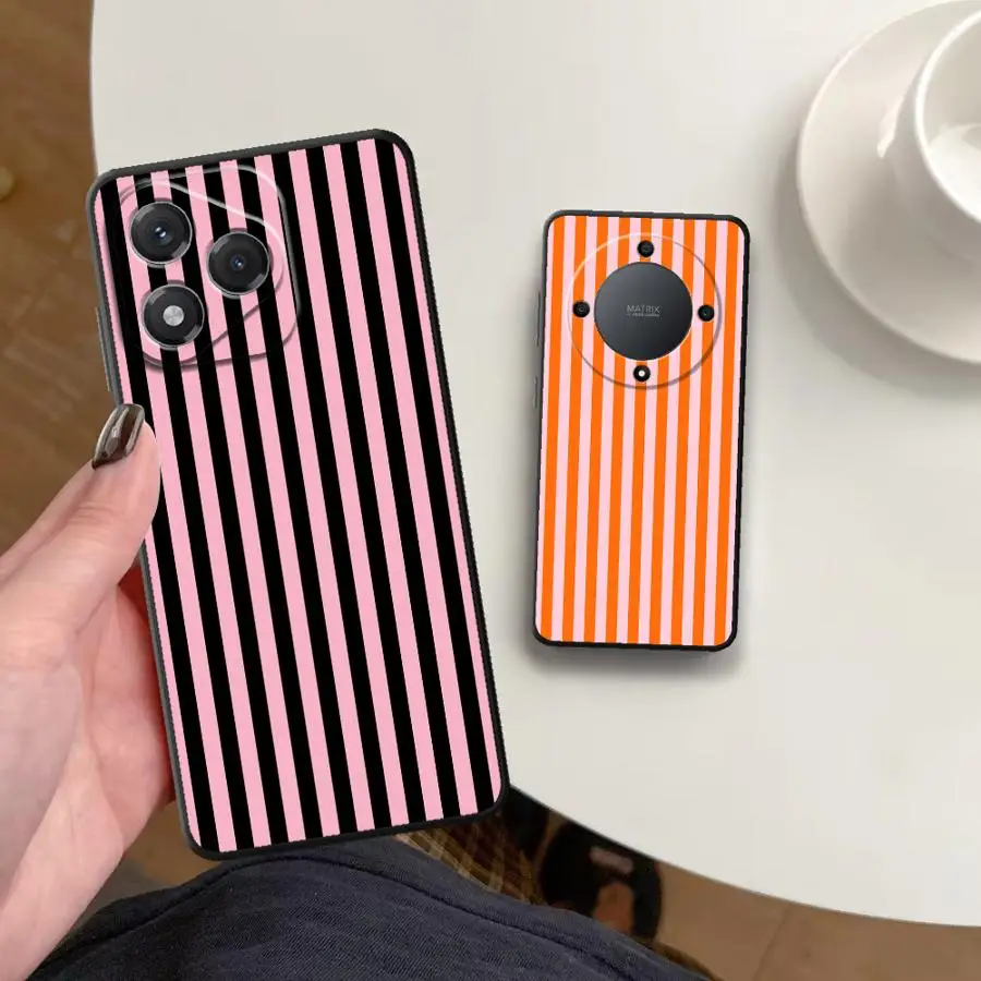 Striped Minimalist INS Phone Cover Case