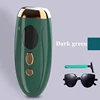 The most popular handheld portable permanent hair removal IPL light-emitting diode laser device for home use by women