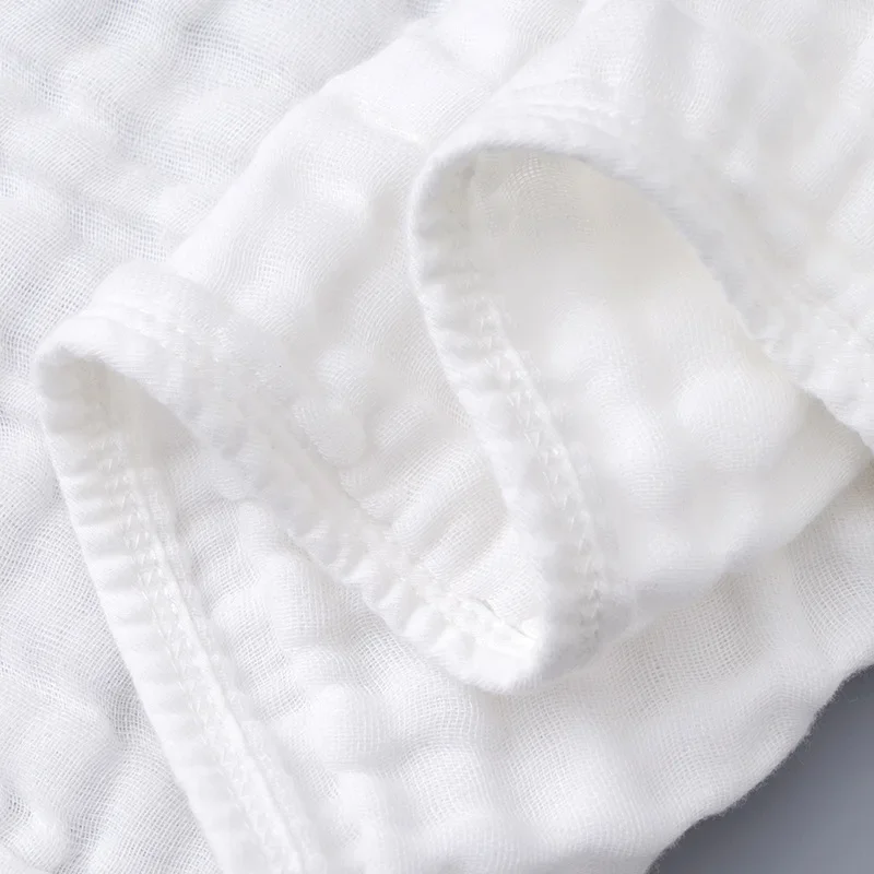 Muslin Newborn Towel Baby Items White 6 Layers Kids Hand Face Towels Cotton Baby Bibs Burp Cloth 1/3Pcs 25*50cm Towel bath towel baby towel muslin towel muslin burp cloth muslin feeding towel