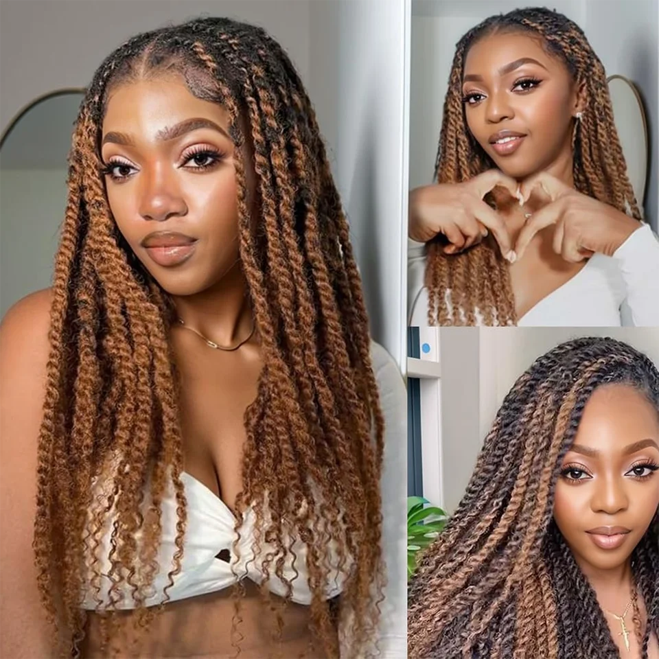 Human Hair Extensions Bulk Brazilian Brown Color Hair Afro Kinky Curly Bulk Human Hair Braids 1 Pcs Natural Black Colored Remy Wave 50g/per Allure