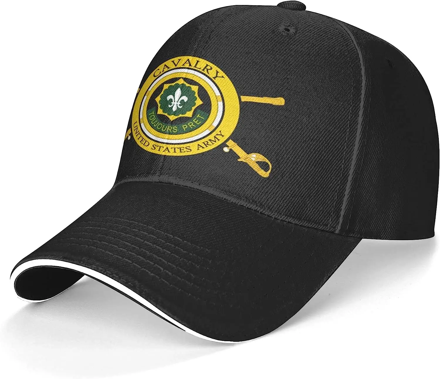 

2nd Armored Cavalry Regiment Sandwich Hats Adult Baseball Fashion Dad Sports Caps Adjustable Classic Washable Hats Men Women