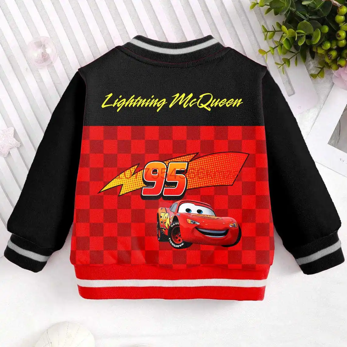 New Lightning McQueen Kids Baseball Jacket 3d Print Coat Cartoon Men's And Women's Streetwear Harajuku Bomber Jacket