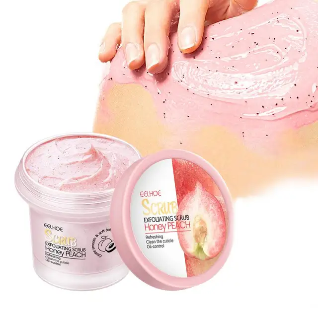 Peach Oil Body Scrub: A Natural, Brightening, and Moisturizing Skin Care Solution