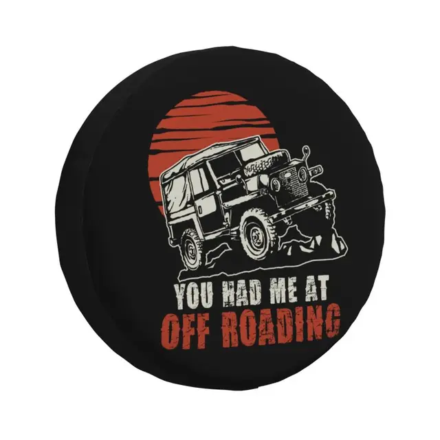 Funny Off Roading Quotes Spare Tire Cover for Honda CRV Jeep RV SUV Camper  Car Wheel Protector Covers 14 15 16 17 Inch - AliExpress