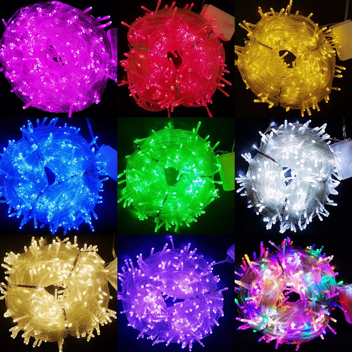 100m1000ledChristmaslightstringLEDcolorfullightsflashinglight