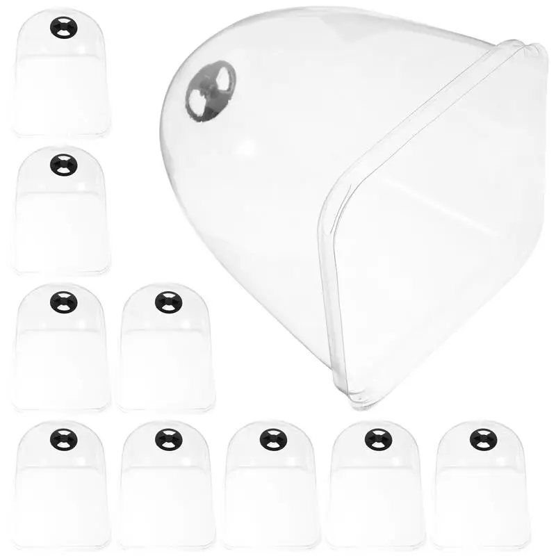 10Pcs Garden Cloche Dome Breathable Plants Dome Plant Nursery Protector Humidity Garden Plant Protector Cover