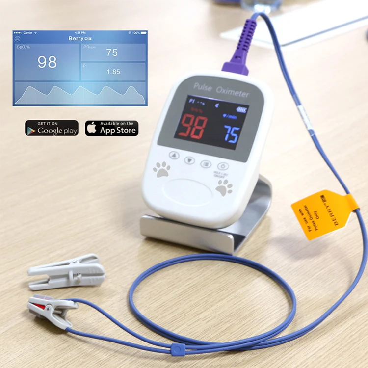 

Plastic Small Animal Diagnosis & Injection Vet Blood Pressure Monitor Vet Veterinary Monitor Portable Multi-Parameter Monitor